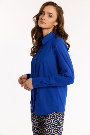 Studio Anneloes Studio Anneloes blouses Blouse 6608 azure