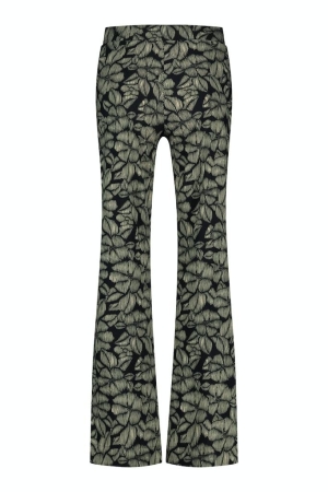 Studio Anneloes Studio Anneloes broeken Flared 6913 darkblue/cappu