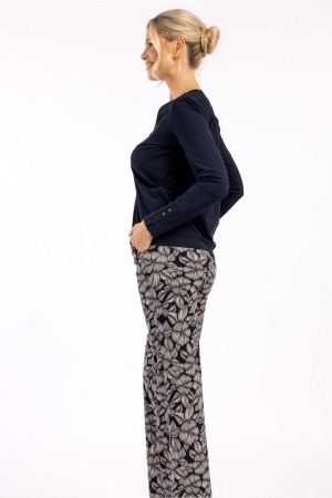 Studio Anneloes Studio Anneloes shirts en tops T-shirt Lange mouw 6900 dark blue