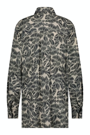 Studio Anneloes Studio Anneloes blouses Blouse 1369 cappu/dark blue