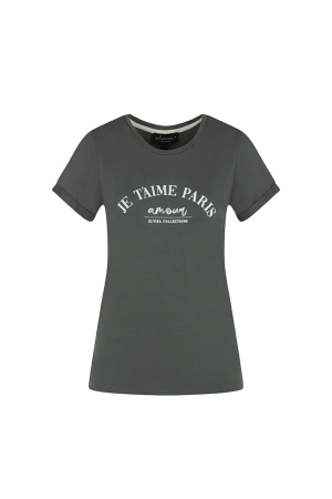 Elvira Casuals Elvira Casuals shirts en tops T-shirt Korte mouw 98 army green