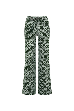 Elvira Casuals Elvira Casuals broeken Broek 963 diamond green