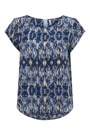 Only Only shirts en tops T-shirt Korte mouw forever blue ethnic rebel Forever Blue Ethnic rebel