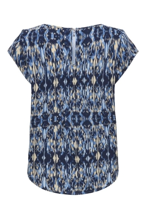 Only Only shirts en tops T-shirt Korte mouw forever blue ethnic rebel