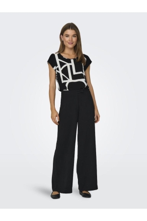 Only Only shirts en tops T-shirt Korte mouw black maritime great logo