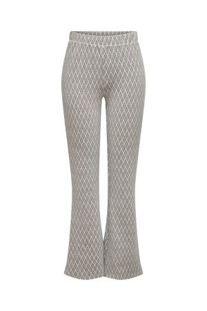 Only Only broeken Flared cloud dancer diamonds