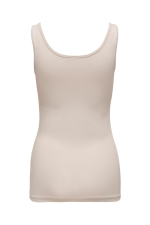 Only Only shirts en tops Tops en Singlets pumice stone