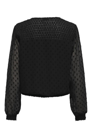 Only Only shirts en tops T-shirt Lange mouw black