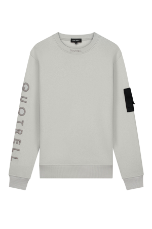 Quotrell Quotrell sweaters Sweater 8991 cement/concrete
