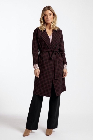 Studio Anneloes Studio Anneloes jassen Jackets 9040 black/stone red