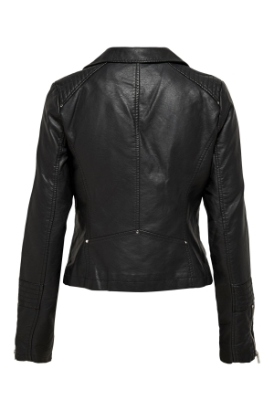 Only Only jassen Leer en leatherlook black 15153079