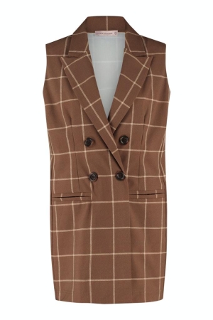 Studio Anneloes Studio Anneloes vesten Gilets 8611 mocha/offwhite