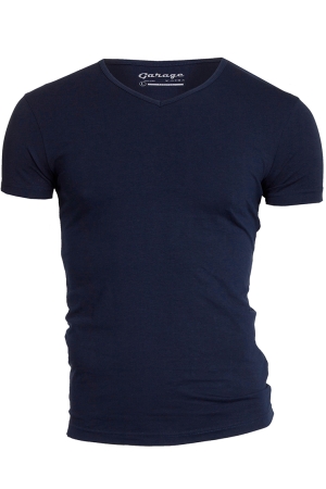 Garage Garage shirts en tops Basic T-shirts navy