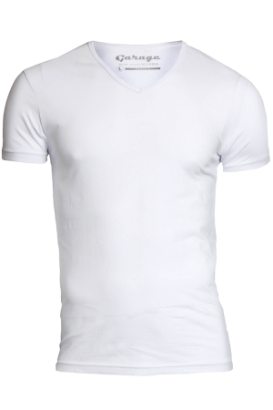 Garage Garage shirts en tops Basic T-shirts white