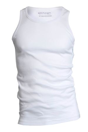 Garage Garage shirts en tops Tops en Singlets white