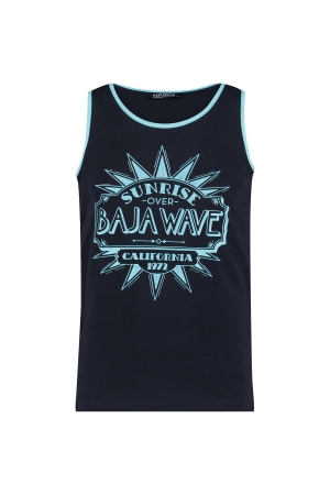 Refusion Refusion shirts en tops Tops en Singlets navy/mint