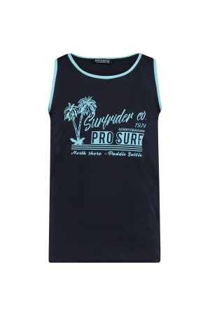 Refusion Refusion shirts en tops Tops en Singlets navy/mint