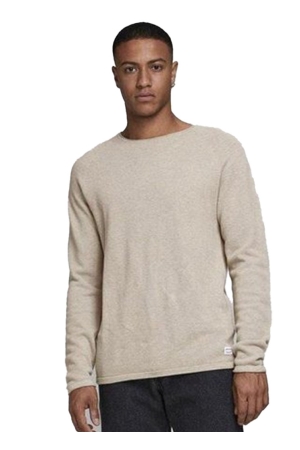 J&J Premium J&J Premium truien Trui oatmeal