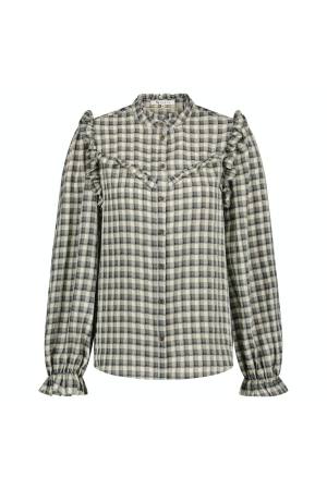 Nukus Nukus blouses Blouse 95 sand/black