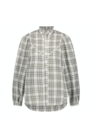 Nukus Nukus blouses Blouse 99 white/grey