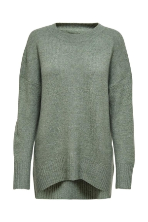 Only Only truien Trui balsam green w. melange 15173800