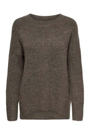 Only Only truien Trui major brown w. melange 15173800