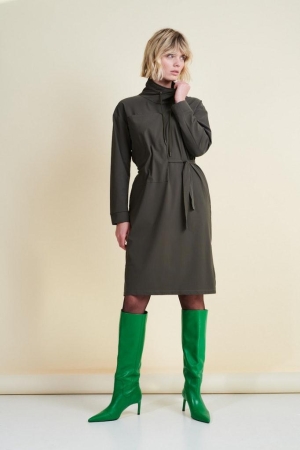 Jane Lushka Jane Lushka jurken Jurk 228, army