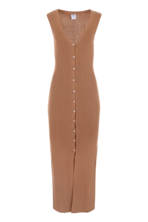 Maicazz Maicazz jurken Lange Jurken 626 summer bronze