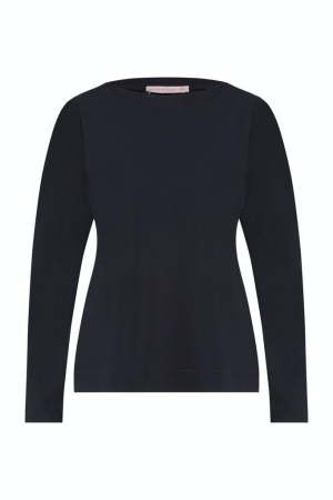 Studio Anneloes Studio Anneloes shirts en tops T-shirt Lange mouw 6900 dark blue