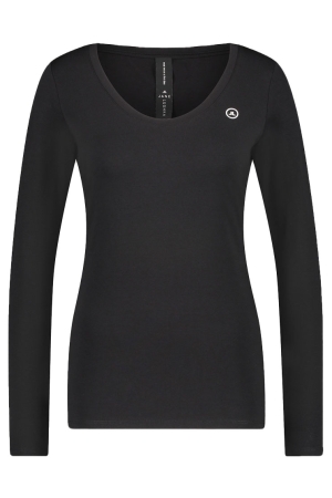 Jane Lushka Jane Lushka shirts en tops T-shirt Lange mouw 099 black