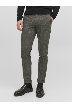 J&J Premium J&J Premium broeken Chino cumin check