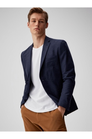 J&J Premium J&J Premium jassen Colberts navy blazer super