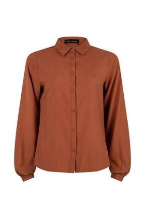 Lofty Manner Lofty Manner blouses Blouse 200 brown