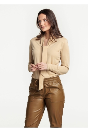 Tramontana Tramontana shirts en tops T-shirt Lange mouw 002050-latte