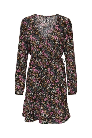 Only Only jurken Jurk black little bloom