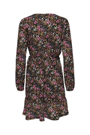 Only Only jurken Jurk black little bloom