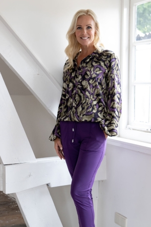 Helena Hart Helena Hart blouses Blouse paars