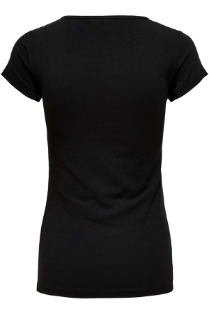 Only Only shirts en tops T-shirt Korte mouw black 15205059