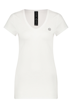 Jane Lushka Jane Lushka shirts en tops T-shirt Korte mouw 001 white