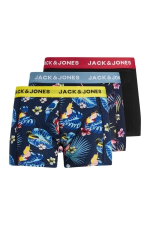 Jack & Jones Jack & Jones ondergoed Boxershorts surf the web black - black