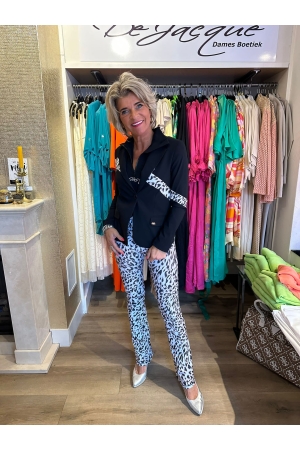 DeJacque DeJacque jassen Blazers zwart/leo