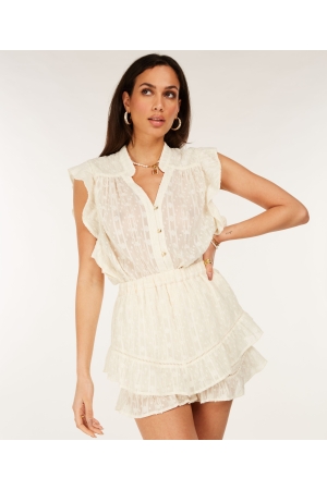 Josh V Josh V broeken Korte broeken 033 off white