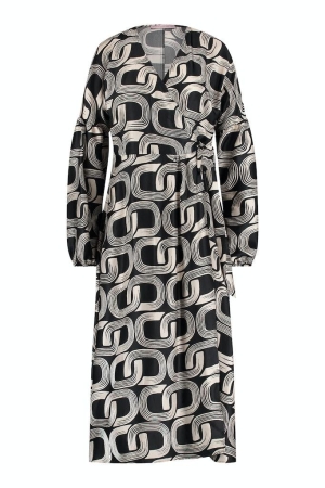 Studio Anneloes Studio Anneloes jurken Lange Jurken 1490 ivory/black