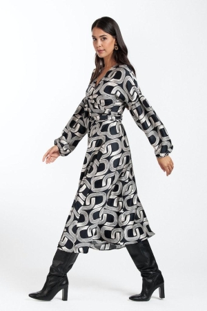 Studio Anneloes Studio Anneloes jurken Lange Jurken 1490 ivory/black