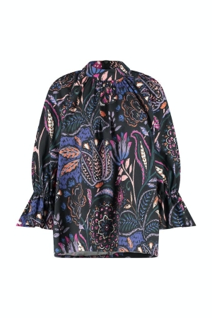 Studio Anneloes Studio Anneloes shirts en tops T-shirt Lange mouw 9050 black/purple