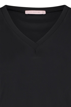 Studio Anneloes Studio Anneloes shirts en tops T-shirt Korte mouw 9000 black