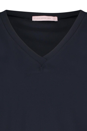 Studio Anneloes Studio Anneloes shirts en tops T-shirt Korte mouw 6900 dark blue
