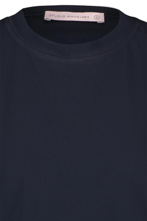 Studio Anneloes Studio Anneloes shirts en tops T-shirt Korte mouw 6900 dark blue