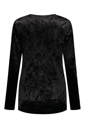 Helena Hart Helena Hart shirts en tops T-shirt Lange mouw zwart