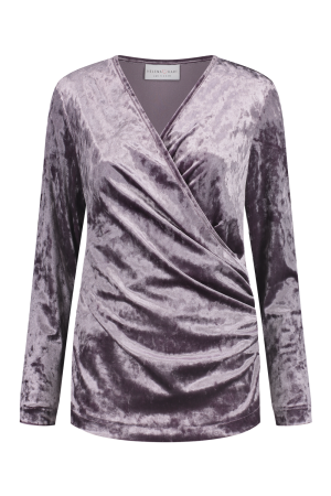 Helena Hart Helena Hart shirts en tops T-shirt Lange mouw violet